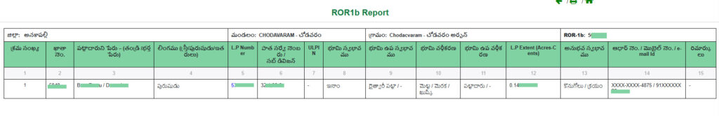 meebhoomi village map download